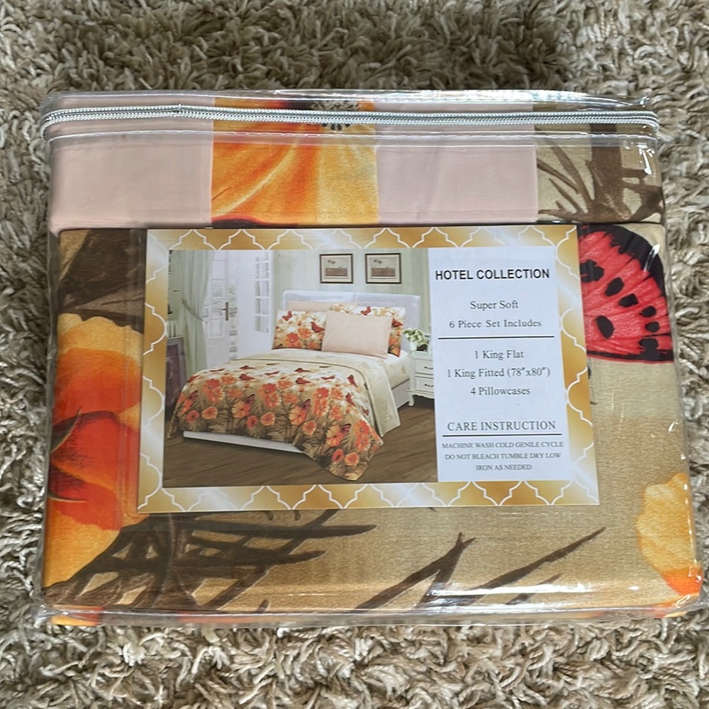 HÔTEL COLLECTION King Size Bedsheets (6 Piece Set)